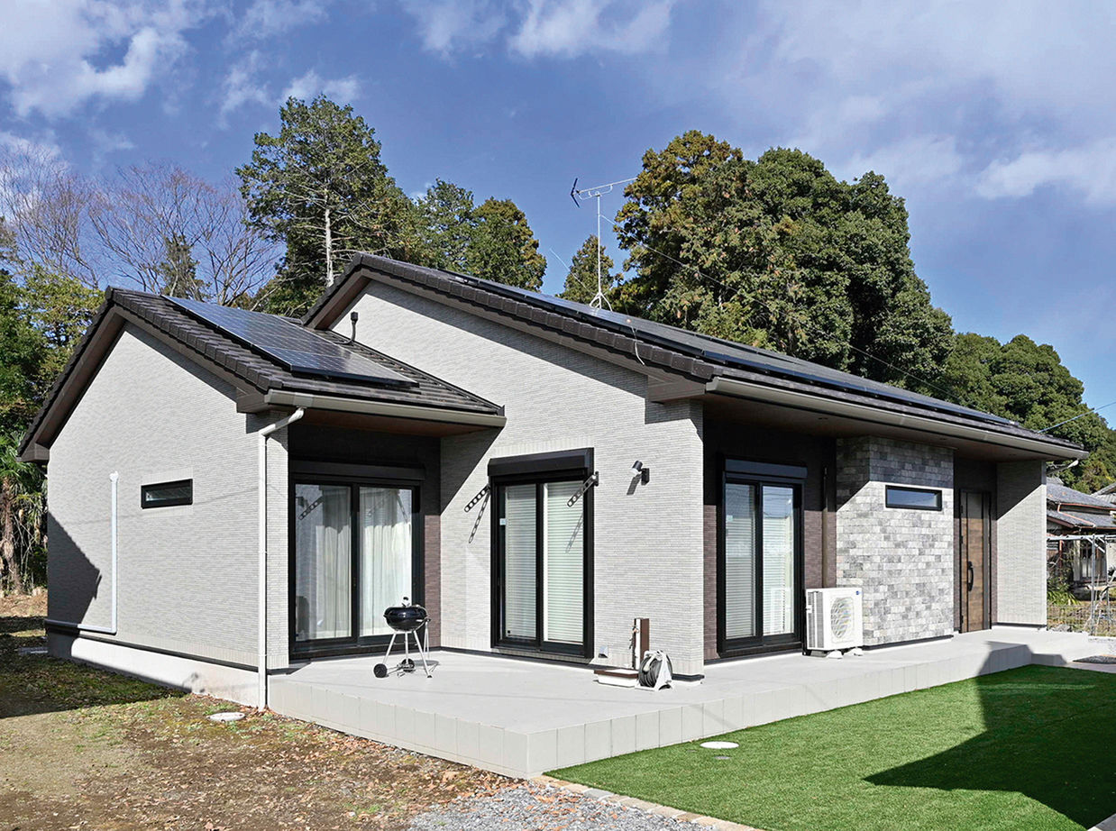 35坪の平屋間取り② 4LDK 外観