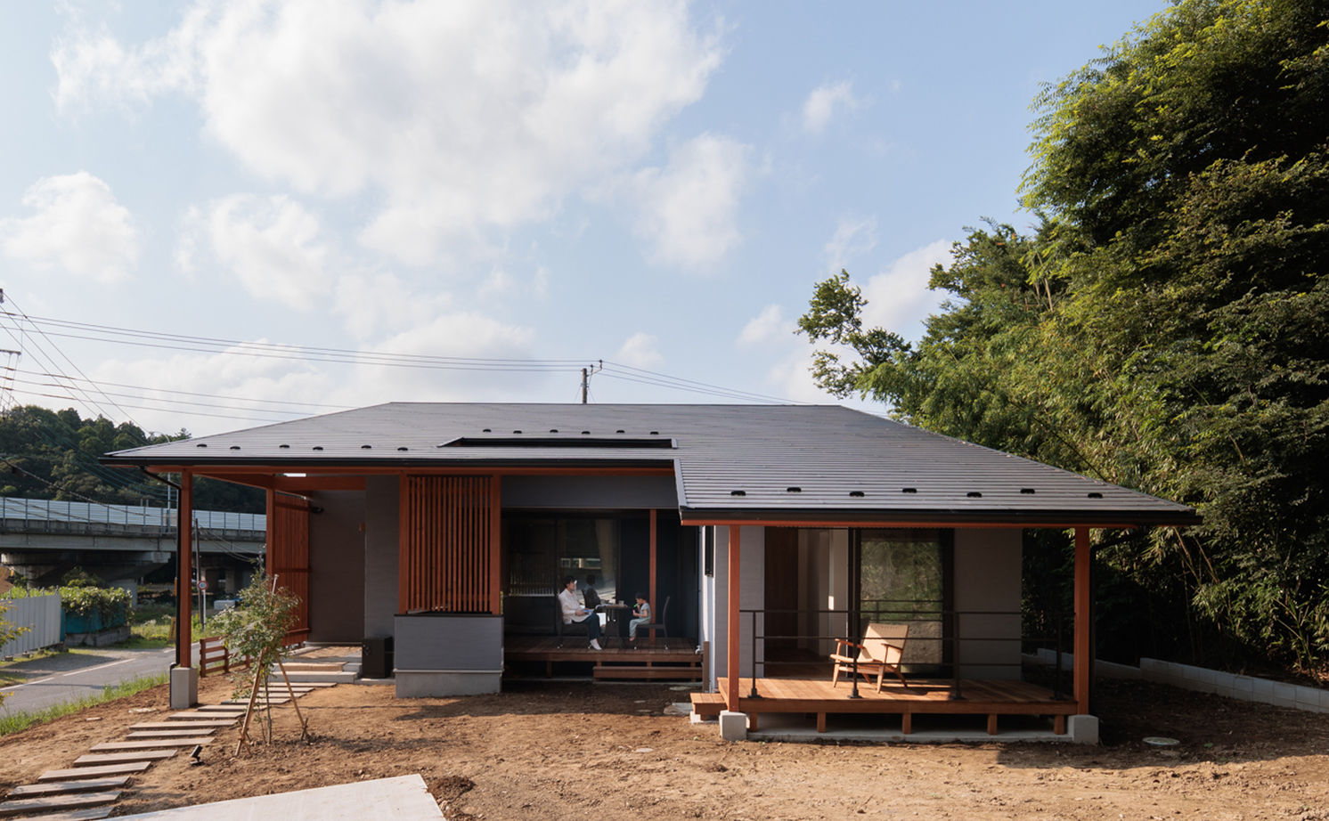 35坪の平屋間取り⑤ 3LDK 外観