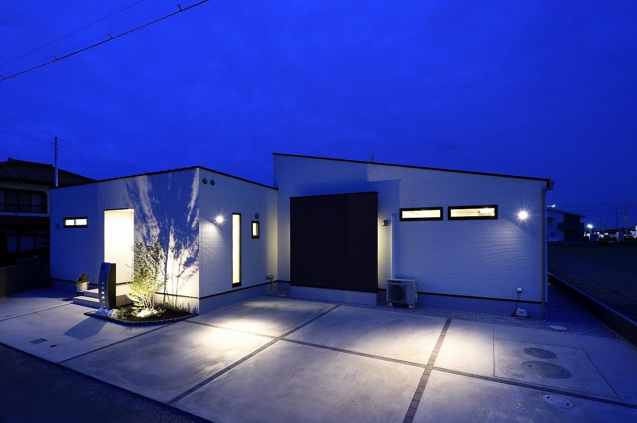 35坪の平屋間取り③ 3LDK 外観