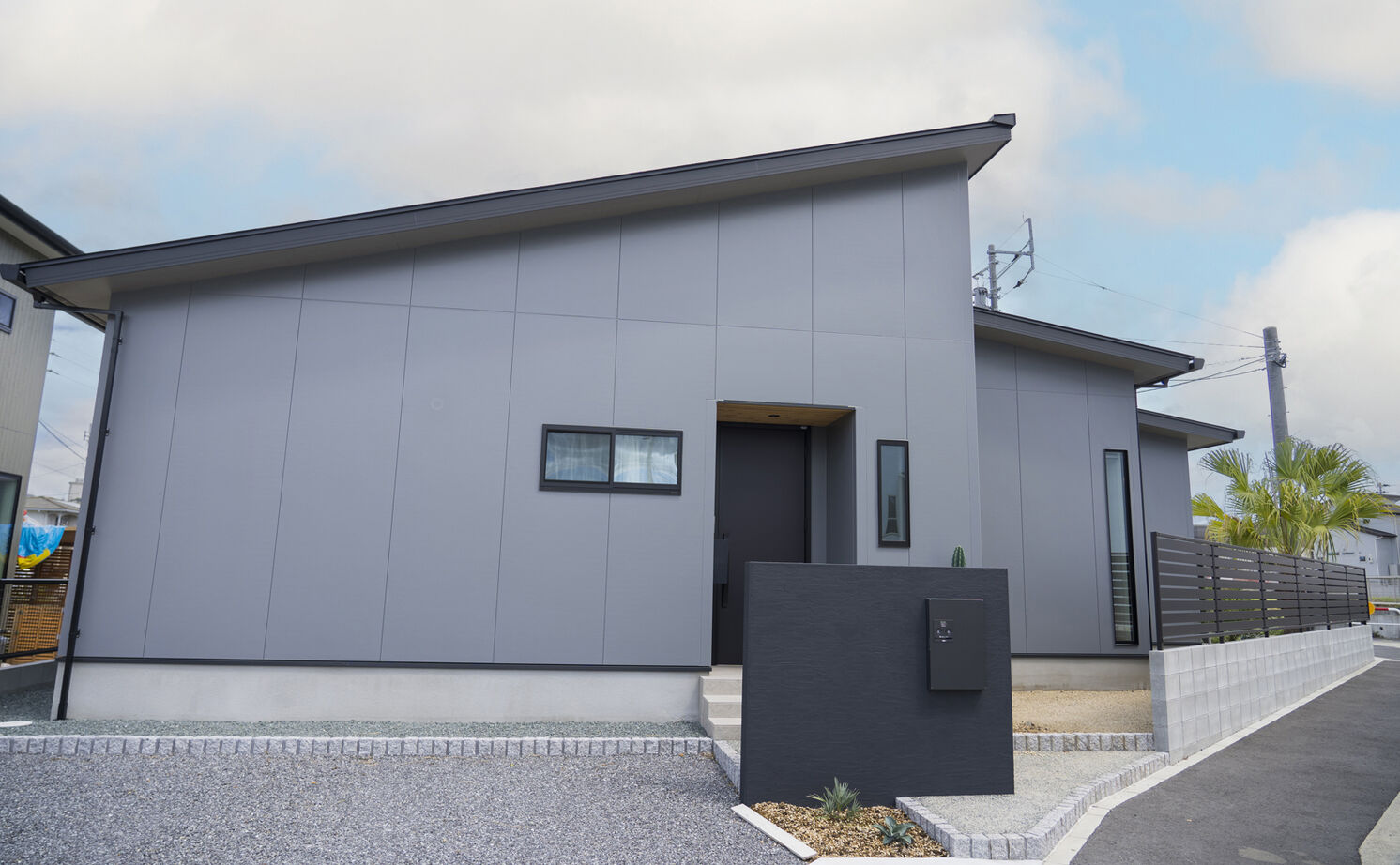 30坪の平屋間取り③ 外観