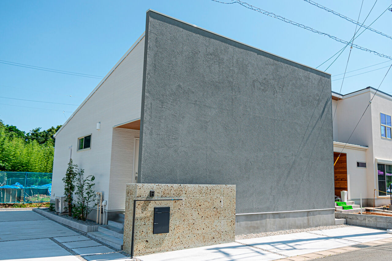 18坪の平屋間取り⑦ ロフト付き 外観