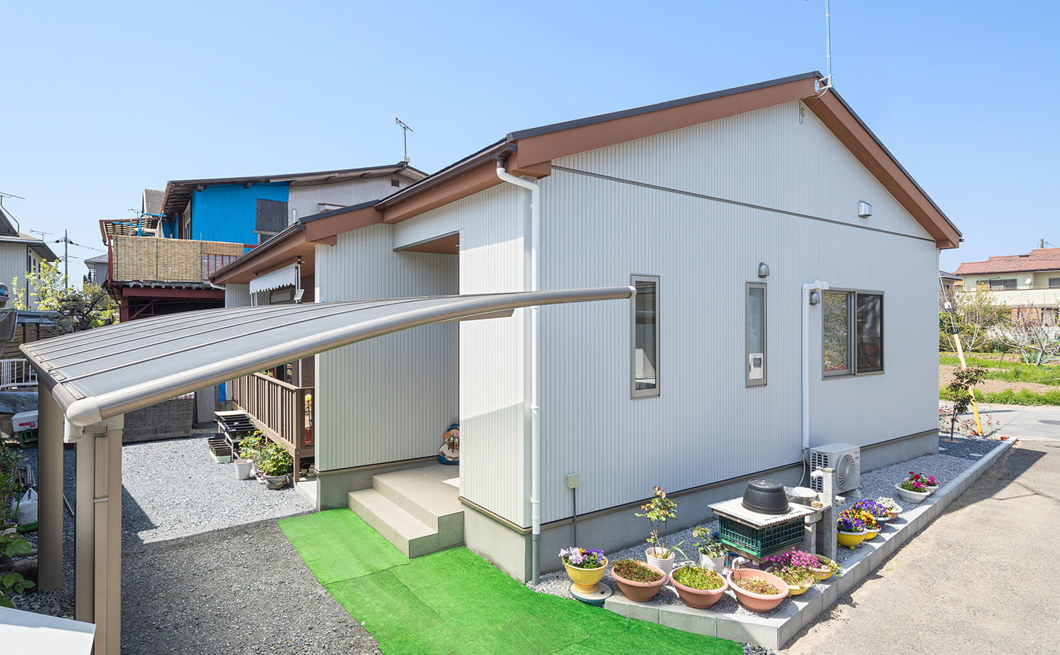 30坪の平屋間取り① 外観