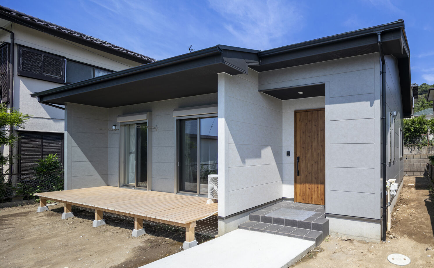 18坪の平屋間取り⑥ ローコスト 外観