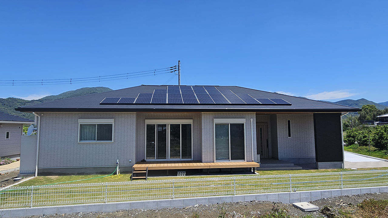 40坪の平屋間取り⑤ 4LDK 外観