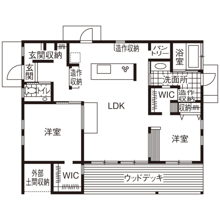 【2026年】老後のおしゃれな平屋の間取り図10選!建てるコツも紹介 | おしゃれな平屋の間取りNavi