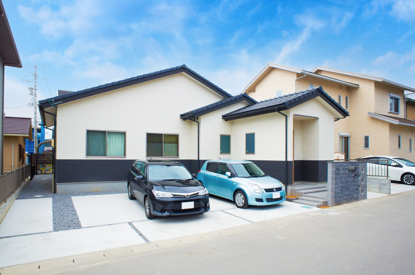 28坪の平屋間取り①　4LDK　外観