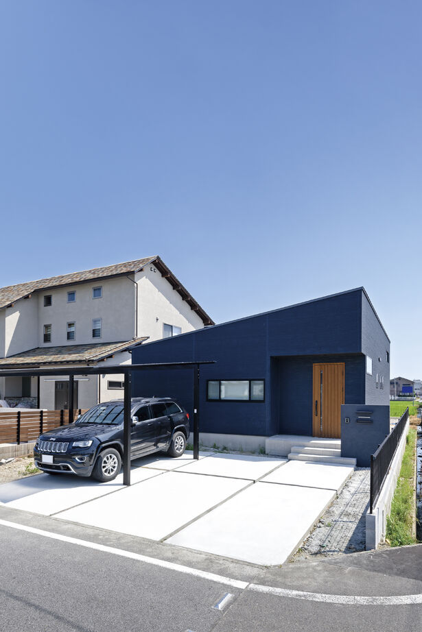 28坪の平屋間取り⑥　2LDK　外観