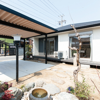 15坪の平屋間取り④　1,000万円　外観